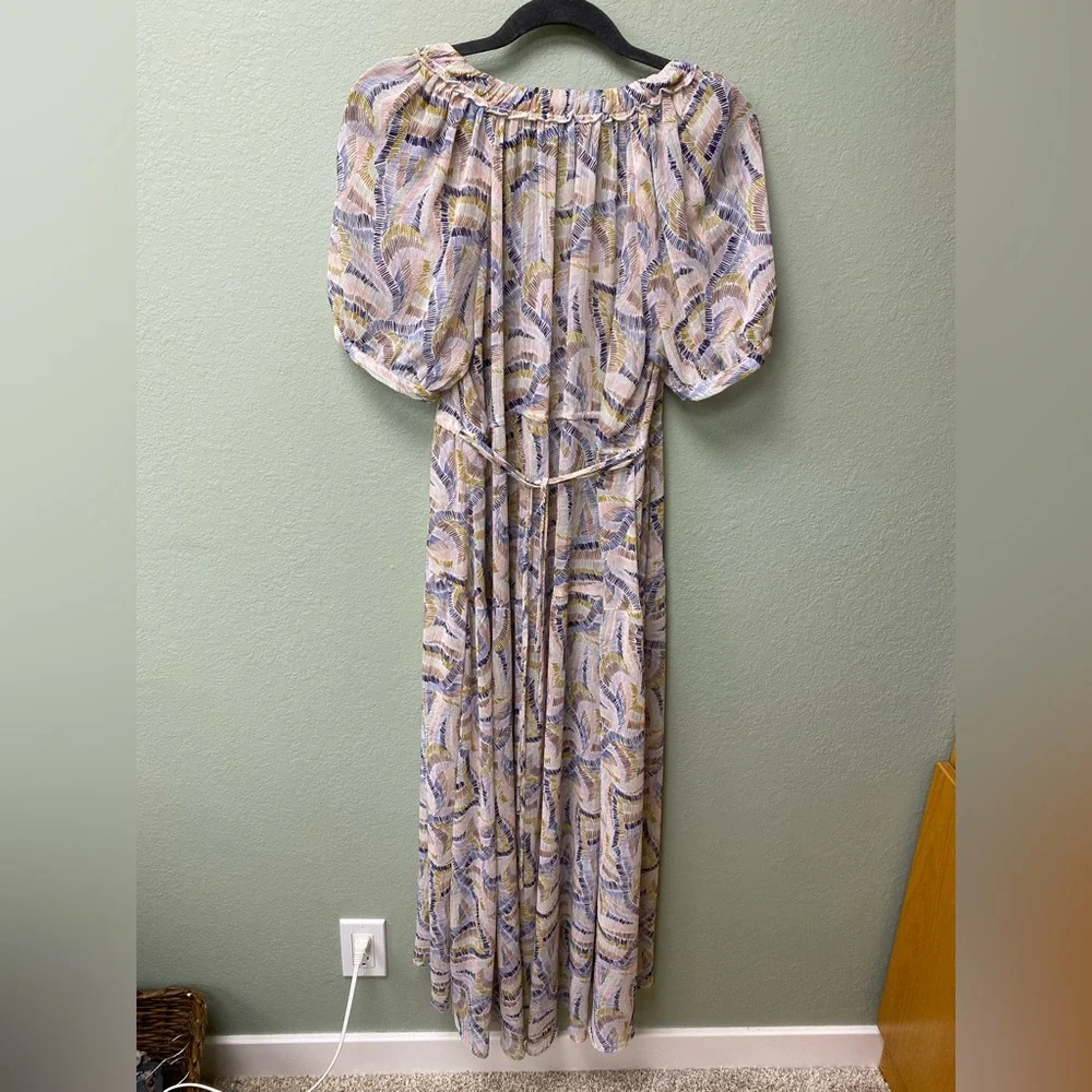 Lovestitch High Low Dress in Soft Pastels - Picture 8 of 14